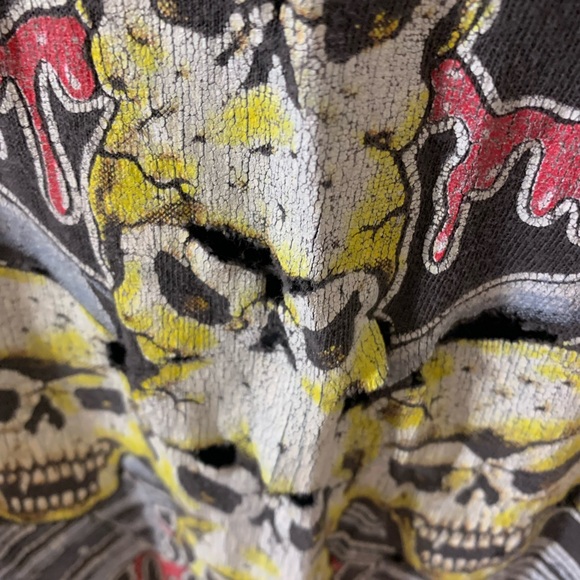 Vintage DISTRESSED 1991 Guns N Roses Illusion Tour Rare T-Shirt OSFA - Picture 8 of 15